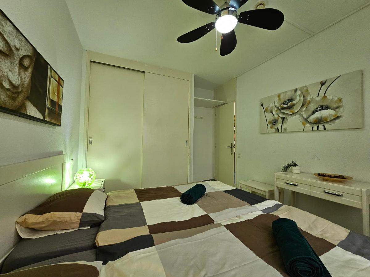 Casa Palmera 3 Only 150 Metres To The Beach, Heated Pool, Wifi, Sat-Tv, Balcony Arona  Ngoại thất bức ảnh